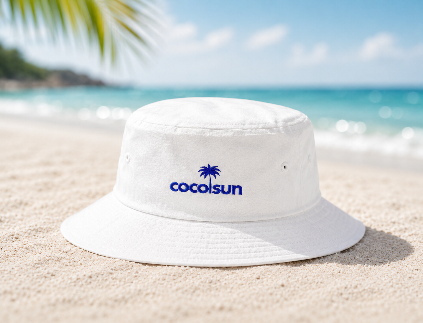 Marathon White Bucket Hat